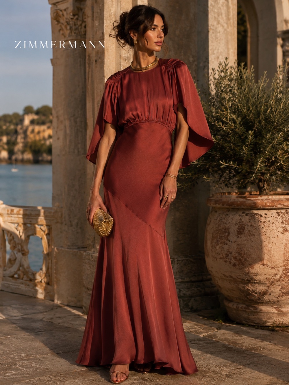 Zimmermann Eden Maxi Dress NWT AU 1 / US Small 4-6 RETAIL $2100 Current Season